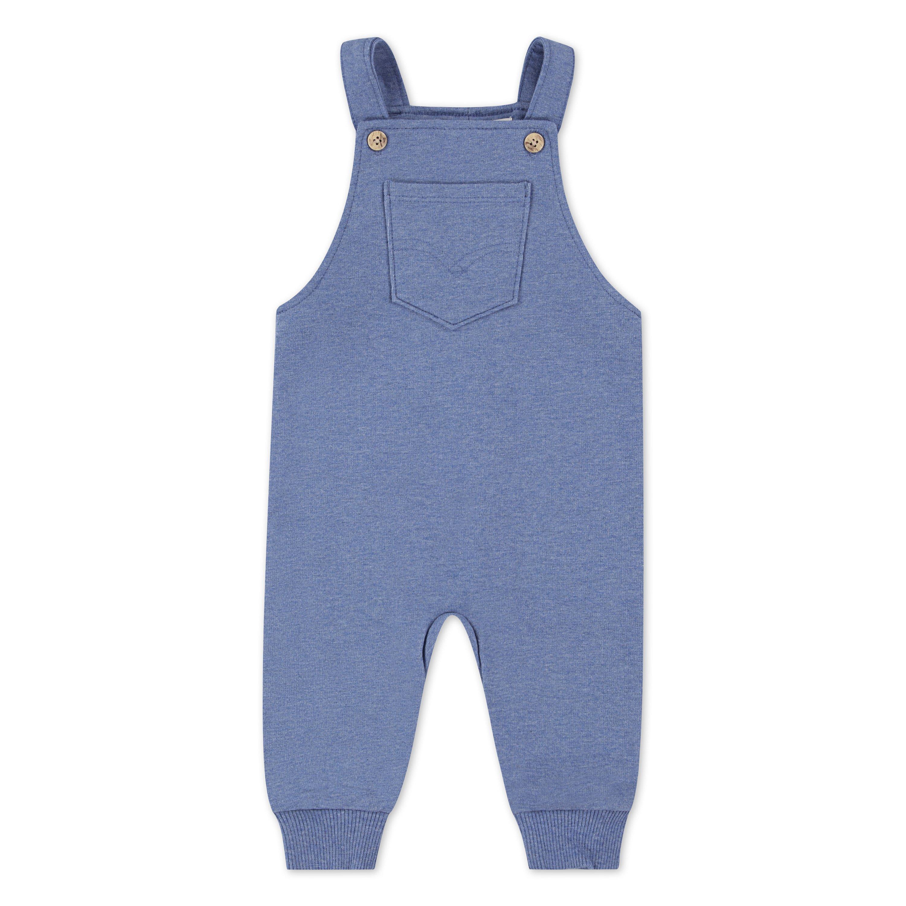 Levi's Infant Boys' Front Arcuate Atlantic Heather Pocket Overalls - ATLANTIC HEATHER
